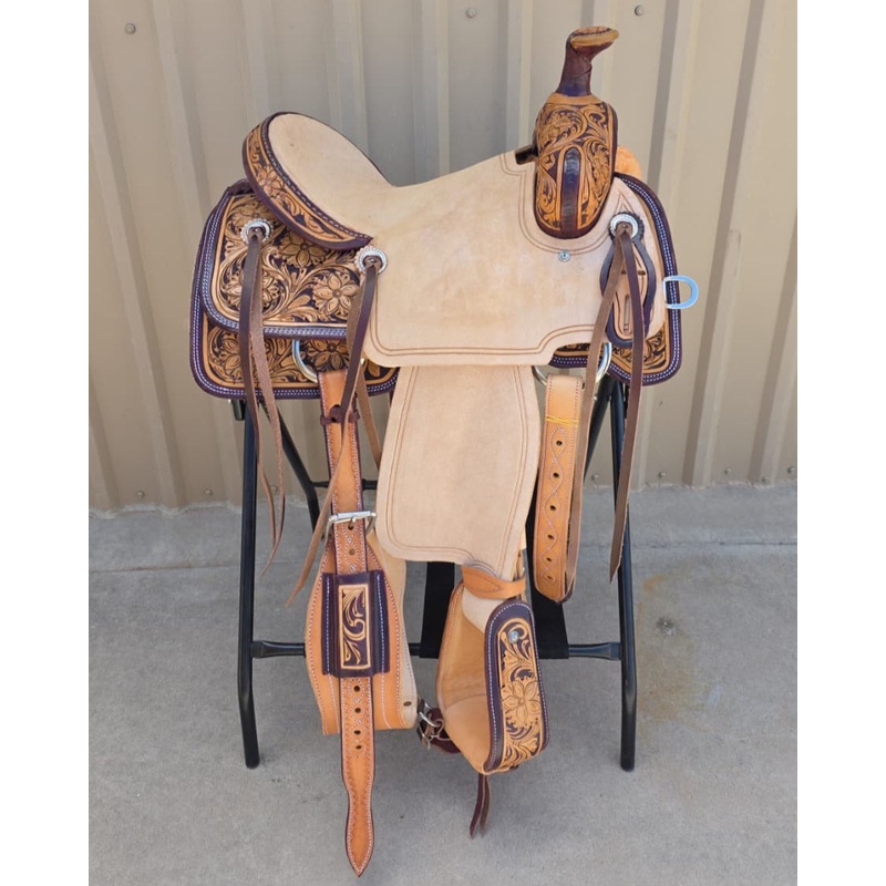 #1899 14.5″ Corriente Association Ranch Saddle