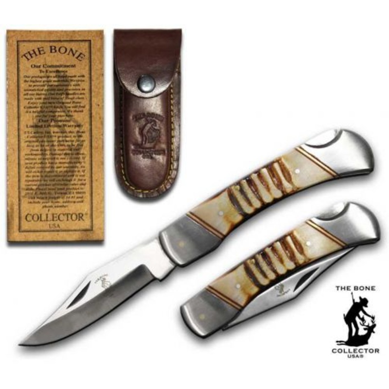 Bone Handle Folding Knife