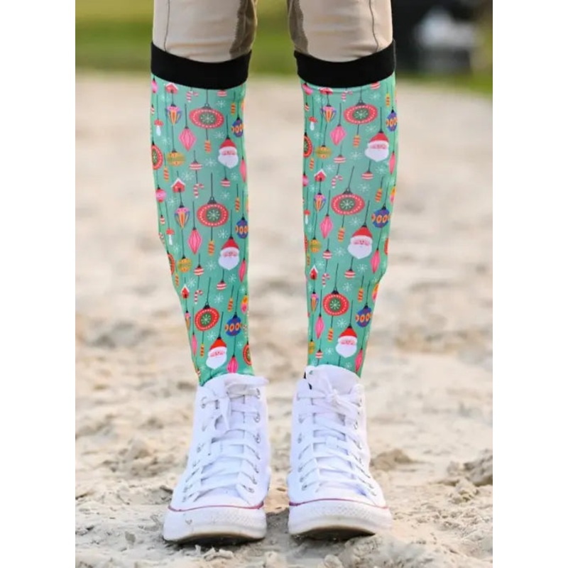 Christmas Holiday Dreamers & Schemers Boot Socks