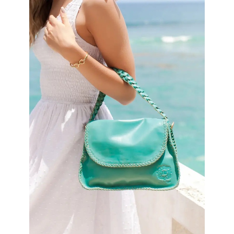 Erie Leather Shoulder Bag
