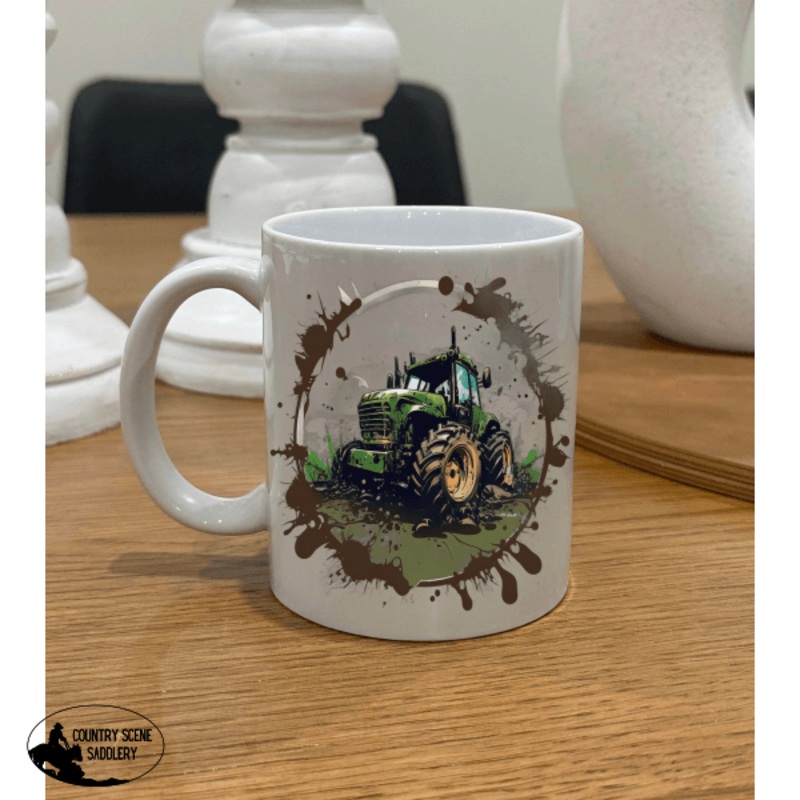 Muddy Tractor Mug