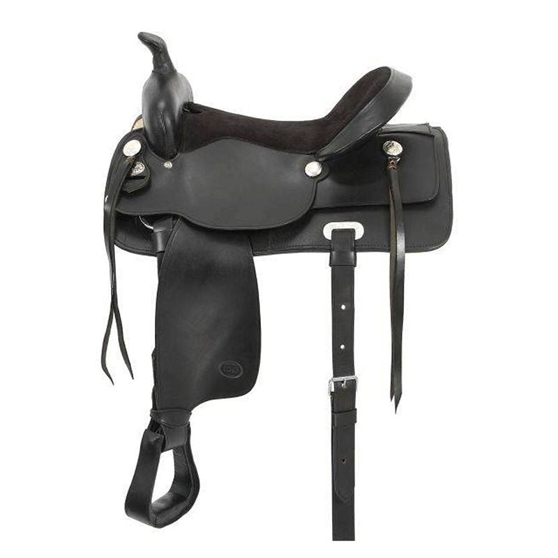 Tough1 Pleasure Trail Saddle with Zebra Package