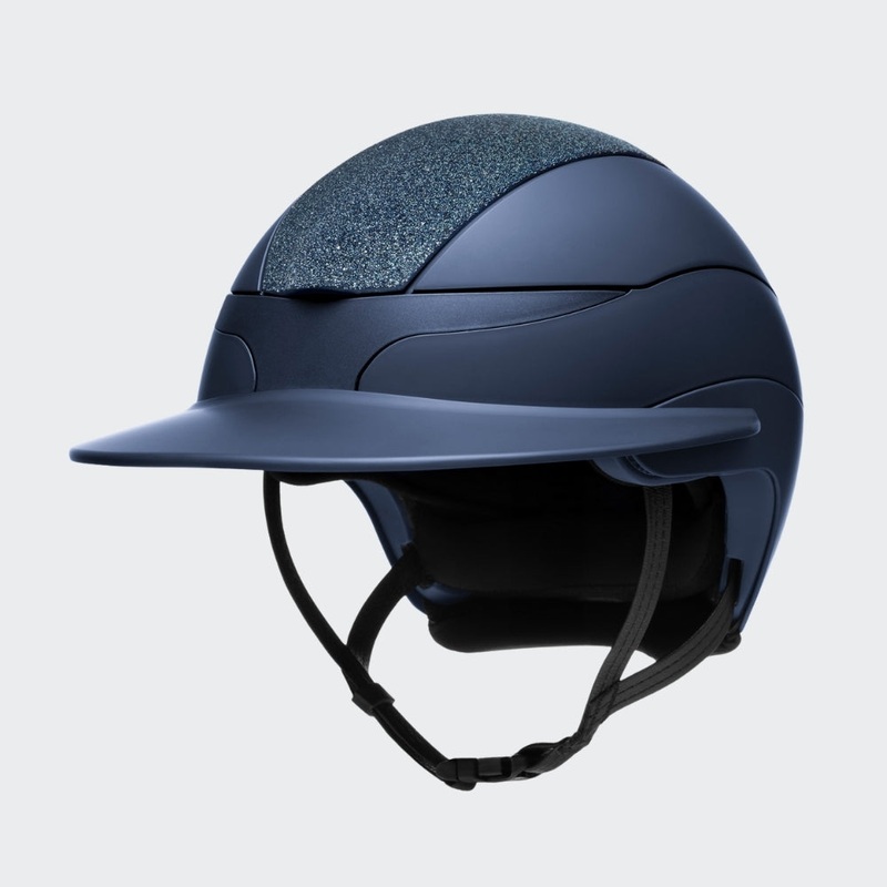 Xanto Helmet | Sun Visor | Swarovski Top | Matt Navy