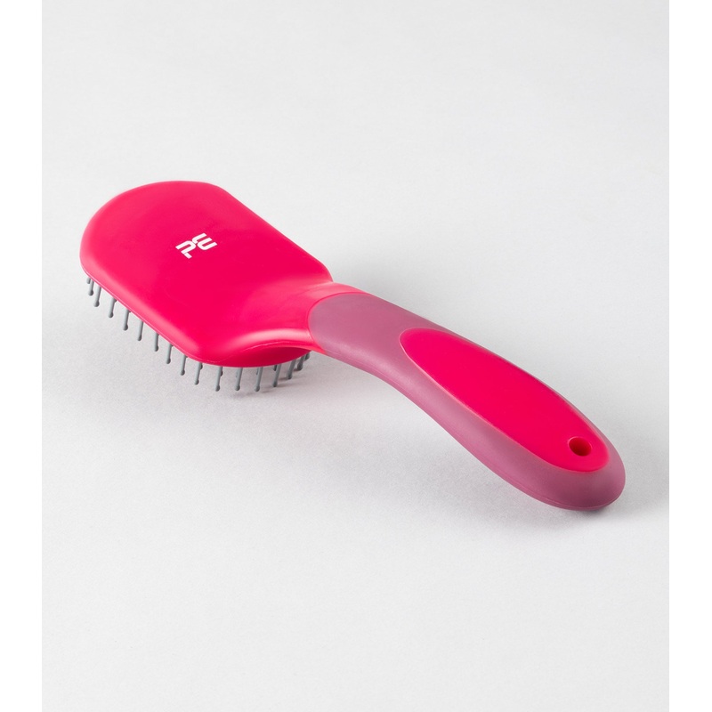 Soft-Touch Mane & Tail Brush Wine & Fuchsia