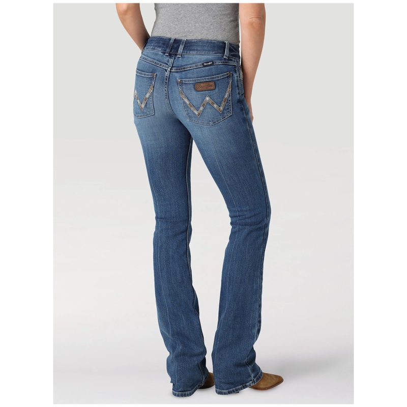 112328736 Wrangler Women’s Retro Mae Bootcut Mid Rise Jean – Faye