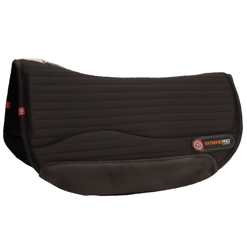 T3 Matrix Round Skirt Pad with Felt Lining and T3 Extreme Pro-Impact Protection Inserts