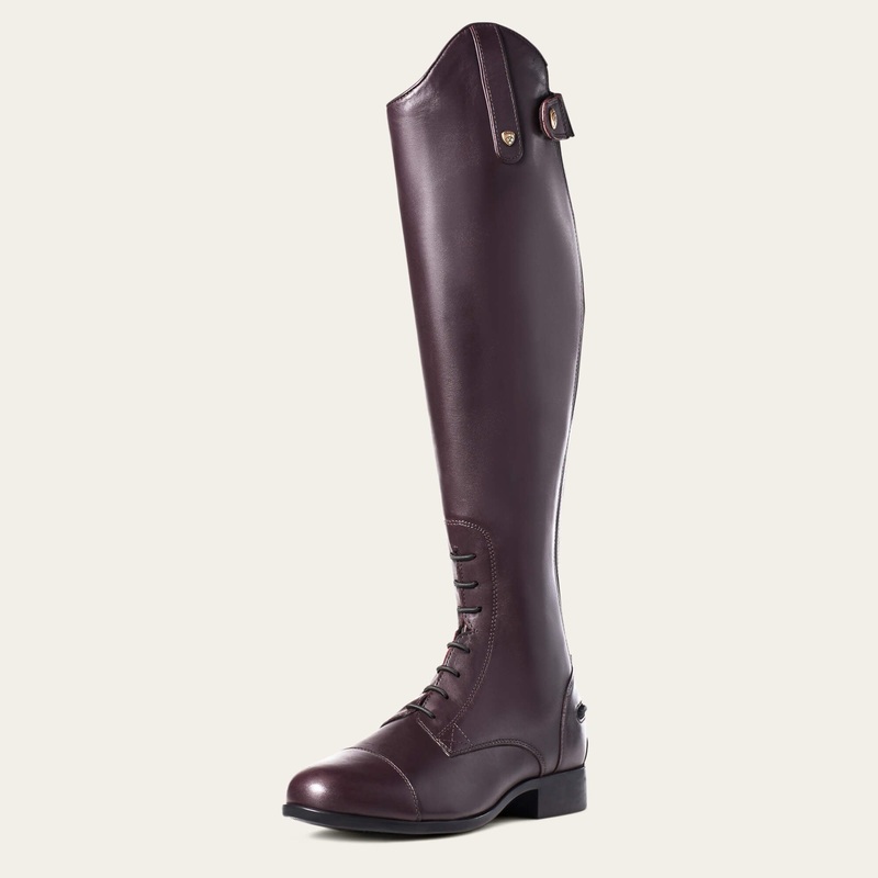 Ariat Women’s Heritage Contour II Field Zip Tall Riding Boot – Brown