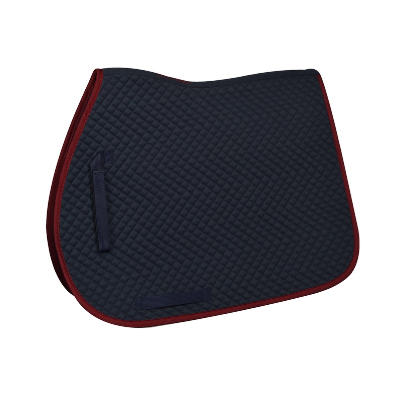 Pro Mini Diamond All-Purpose Saddle Pad – Black/Black