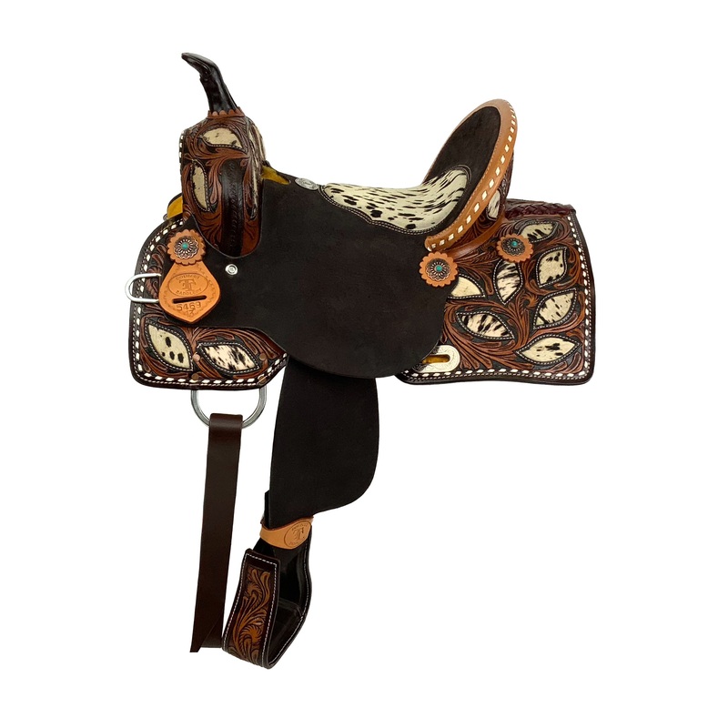 Wilma Longhorn Roper Style Saddle – 13 Inch- FREE SHIPPING