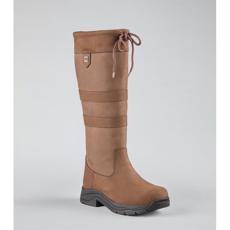 Vallico Waterproof Country Boot Wide Brown