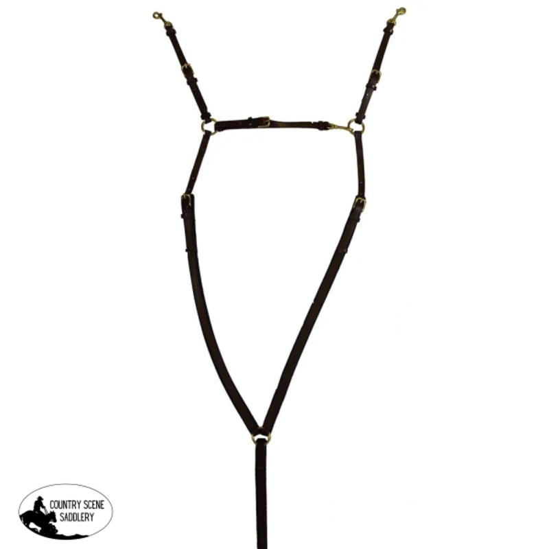 Endurance Breastplate With Anti Gall Lining & Brass Fittings