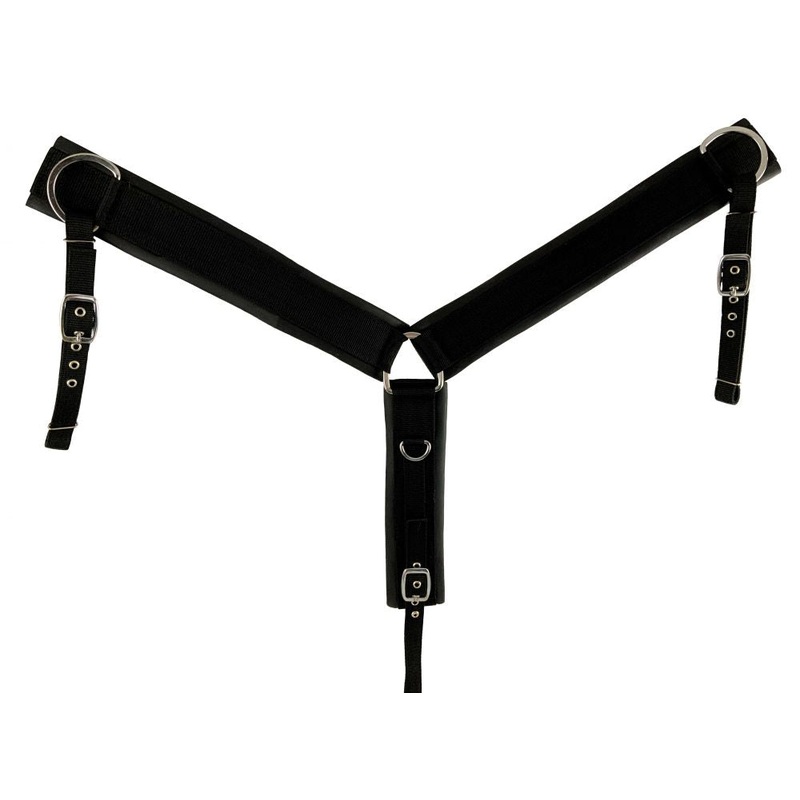 Showman Neoprene Non-Slip Breast Collar HORSE size
