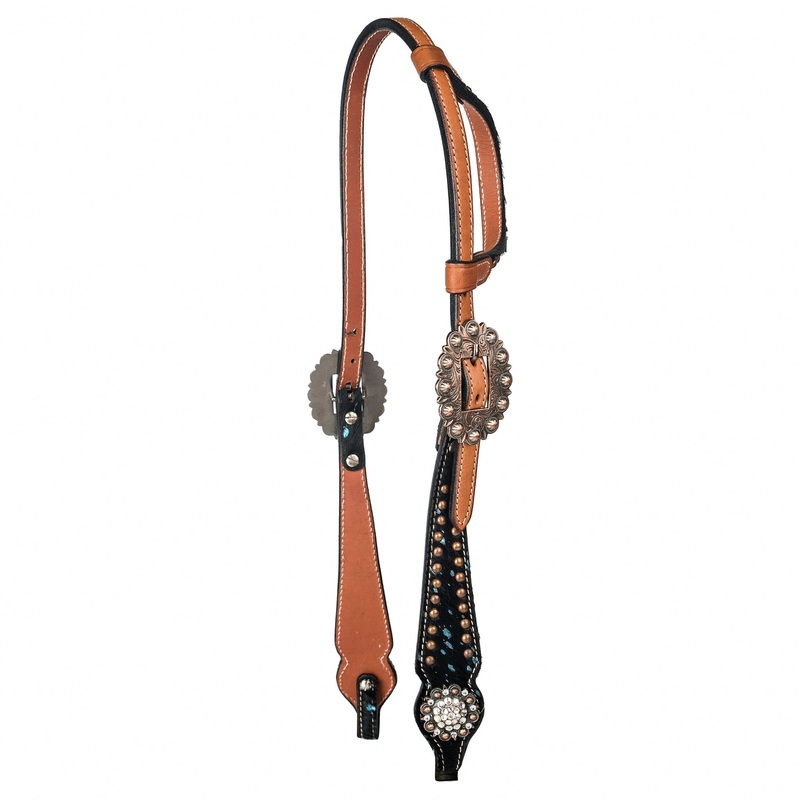 Tabelo One-Ear Headstall with Flared Cheeks