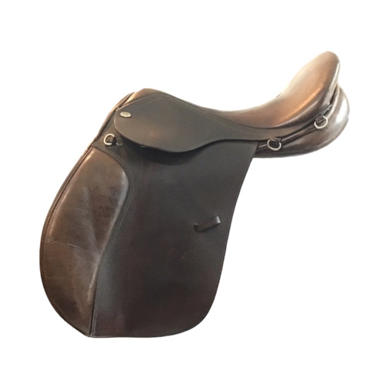 18.5″ Smith Worthington Mystic Medium Tree Used Close Contact Saddle – C