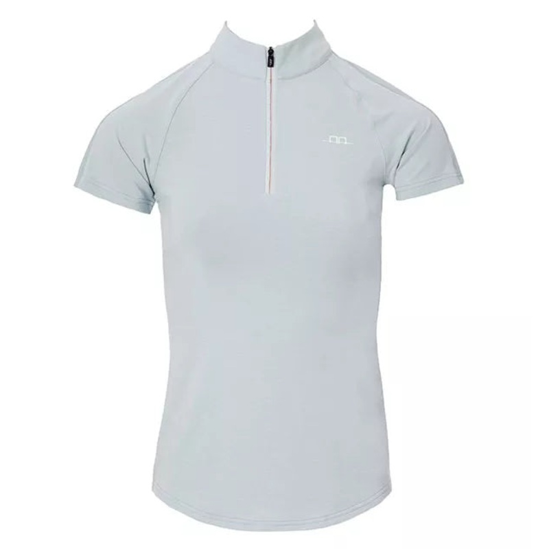 AA Alessandro Albanese Cleancool Half Zip Ladies Short Sleeve Top