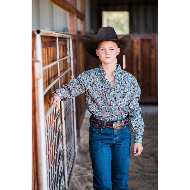 Boy’s Cinch Paisley Print