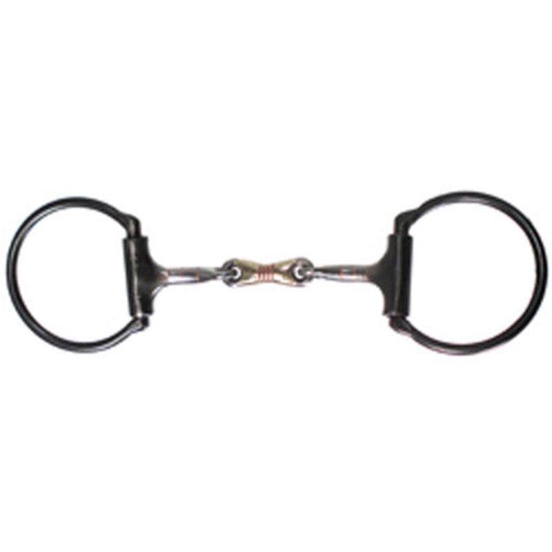 Dutton D-Ring Dogbone Ring Snaffle Bit