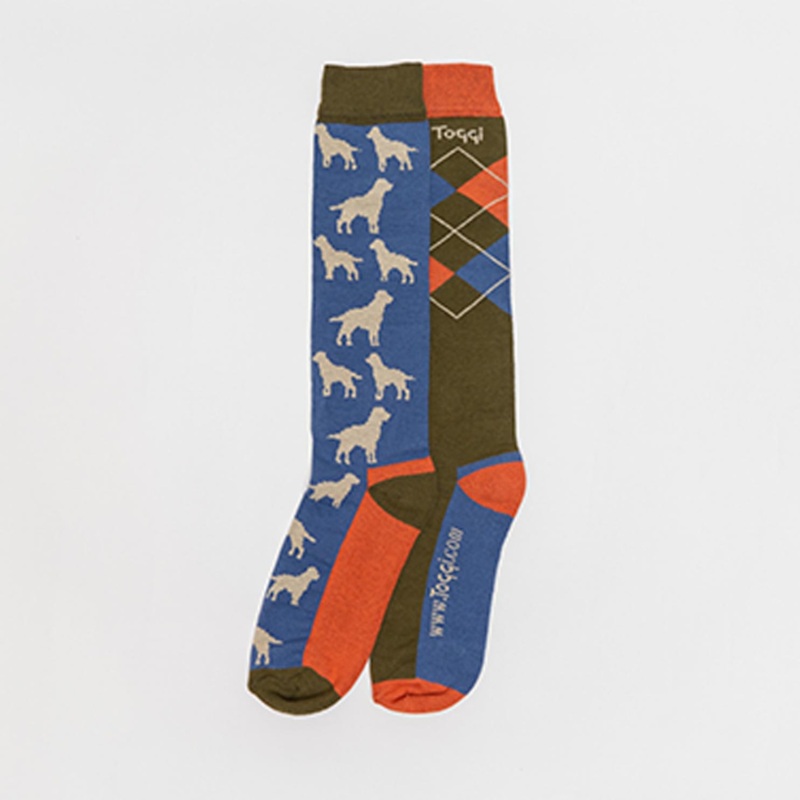 Toggi Men’s Dog & Argyle Socks 2 Pack