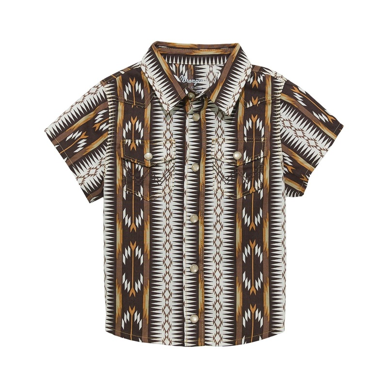 Wrangler Baby Boy Shirt ~ Brown