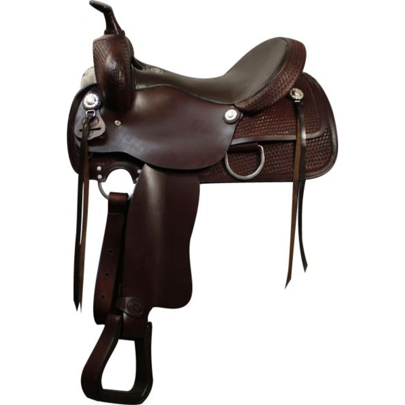 16, 17 Double T Pleasure Style Saddle
