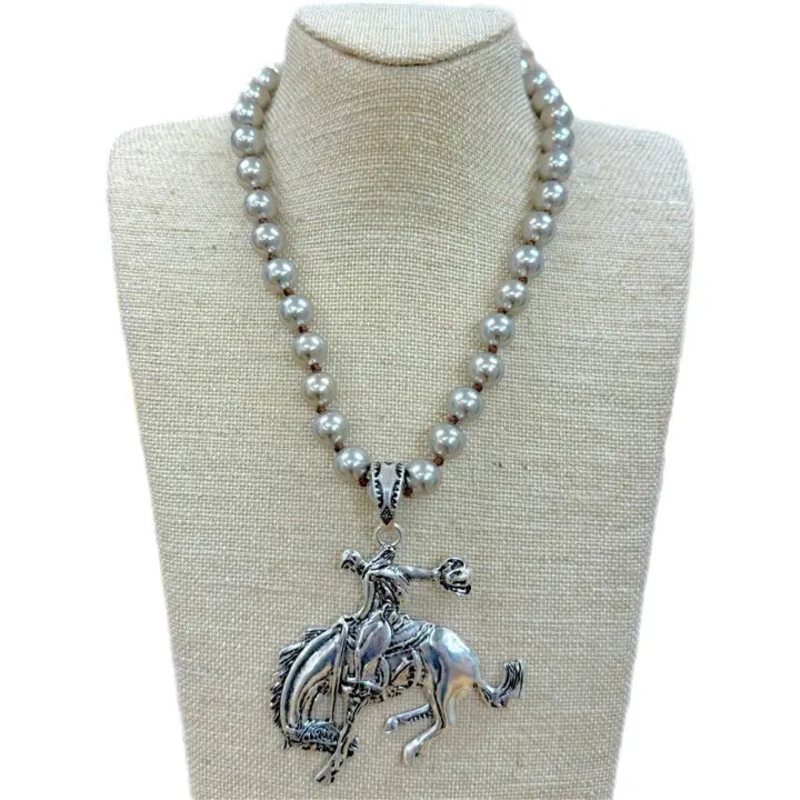 Bronc Rider Pendant