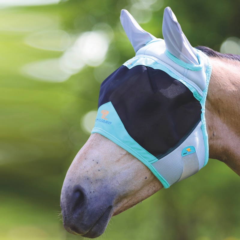 Shires Pro Fly Guard Air Motion Fly Mask With Ears