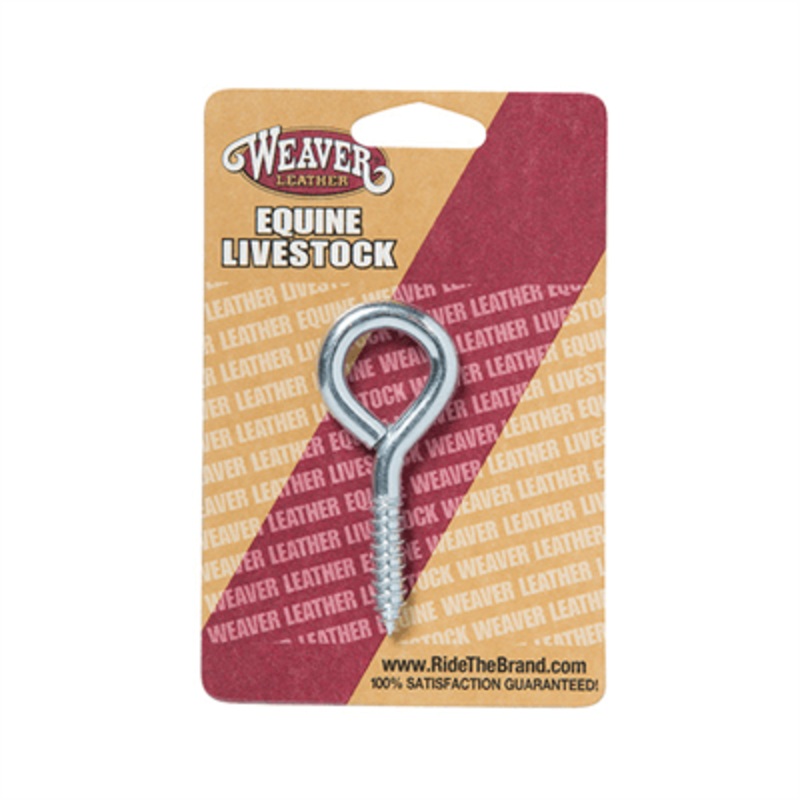 Weaver Leather Card Hdwr, 3” Zp Screw Eye