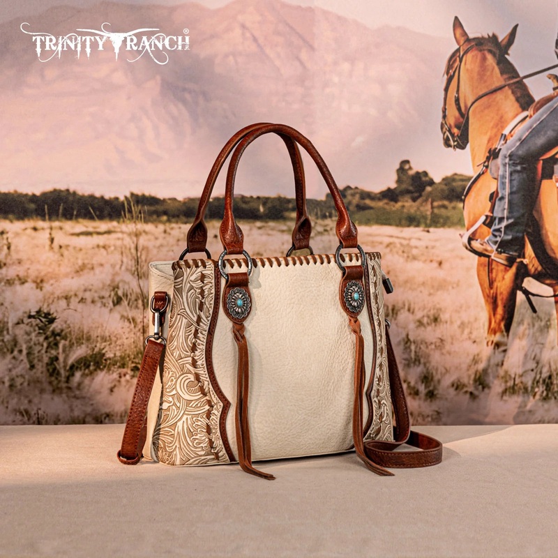 Trinity Ranch Tote ~ Tan