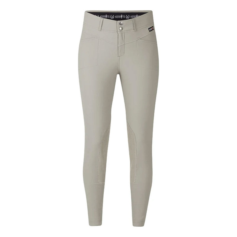 60545 Kerrits Kids Crossover II Knee Patch Riding Breech – Sand