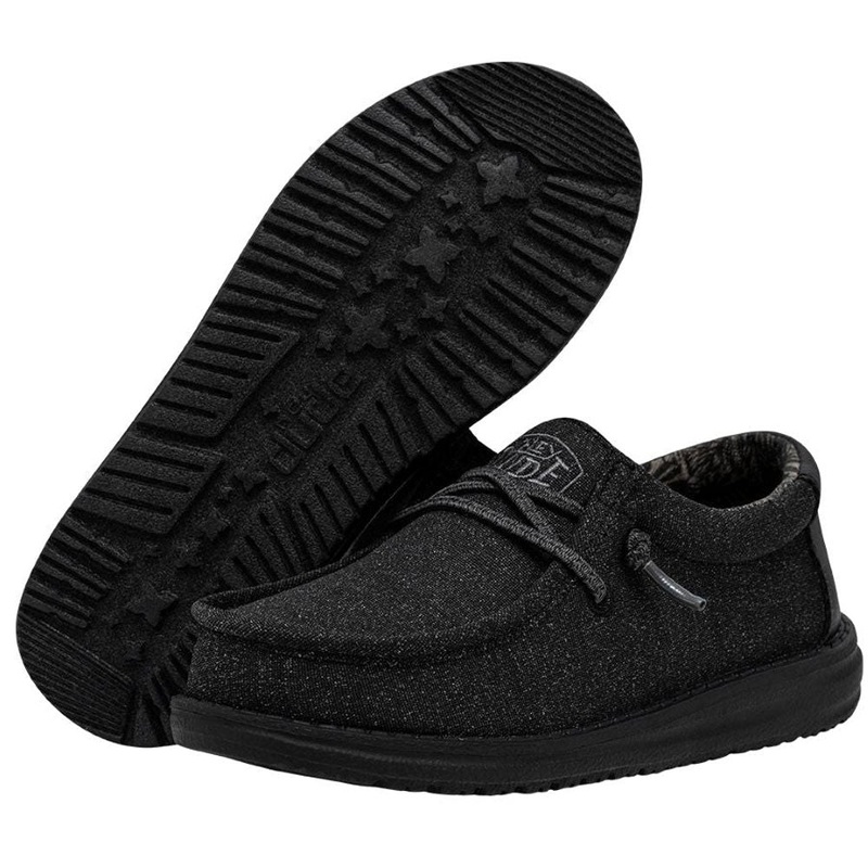 40041-001 Hey Dude Wally Youth – Basic Black