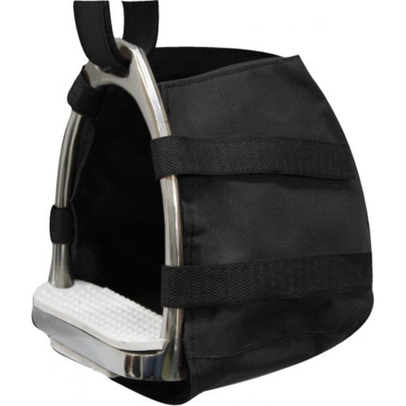 #61041: Showman English stirrup iron covers