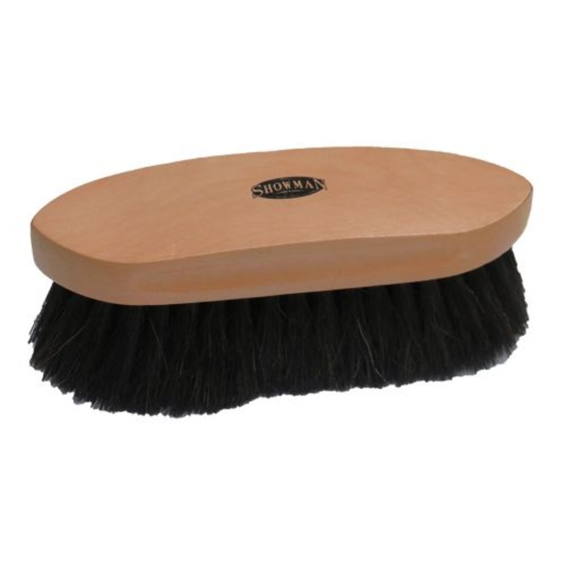 #72G707: Showman Extra soft horse hair finishing brush