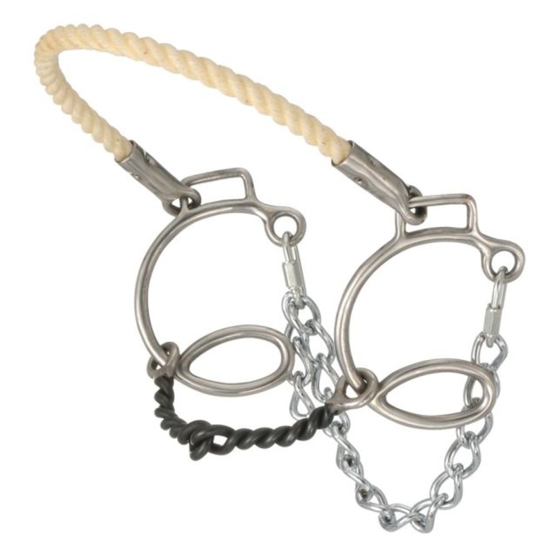 Sweet Iron Snaffle w/Rope