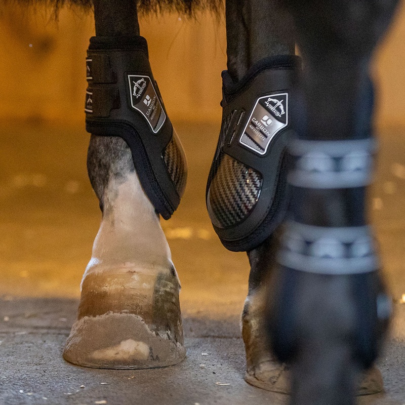 Veredus Carbon Gel Absolute Fetlock Boots – Black