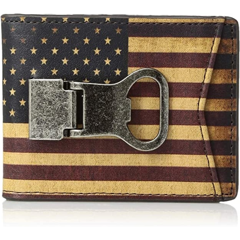 Vintage American Flag Money Clip