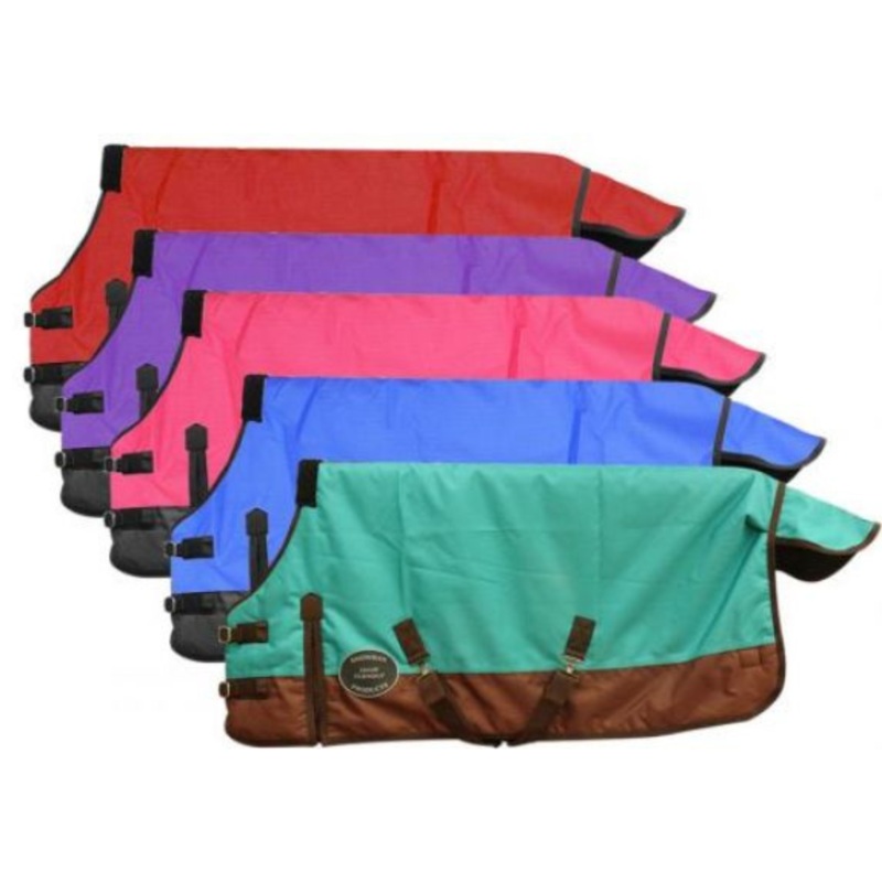 YEARLING/SMALL 64″-68″ Waterproof and Breathable Showman  1200 Denier Turnout Blanket.
