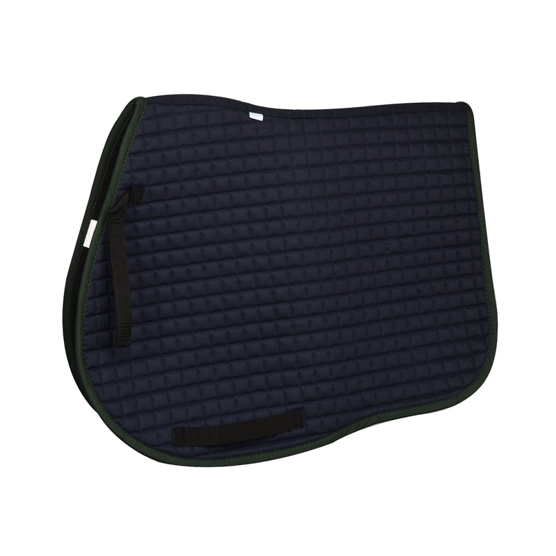 Coolmax Jumper All-Purpose Saddle Pad – Navy/Hunter Green
