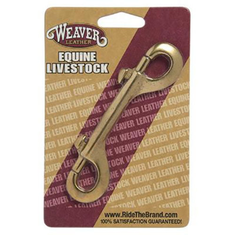 Weaver Leather Gold Double Ended Snap