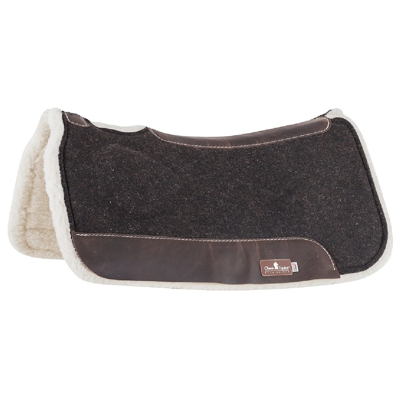 Classic Equine BioFit Correction Fleece Pad – 1″ Thick