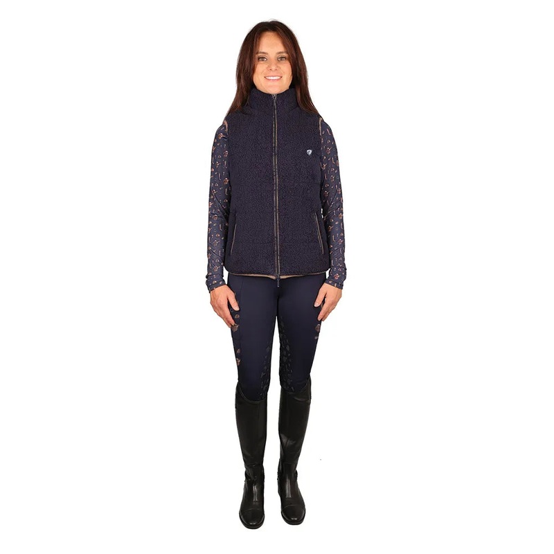 Hy Equestrian Ladies Elevate Country Teddy Fleece Gilet