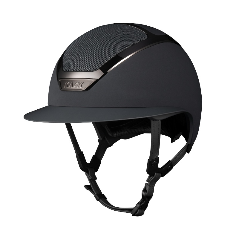 Star Lady Chrome Riding Helmet | Black