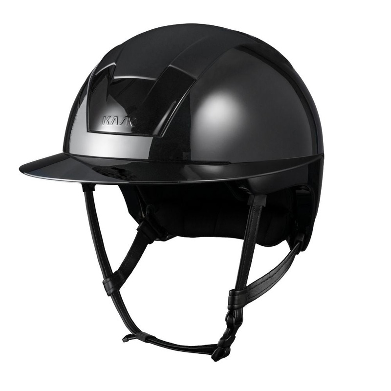 Kooki Lady Riding Helmet | Black | Shine