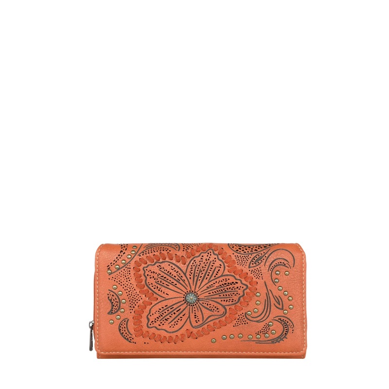 MW Cut out wallet – Orange