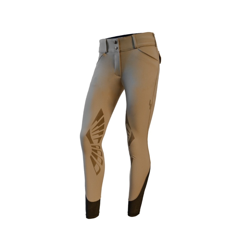 Struck Women’s 55 Series Knee Grip Breeches, Brindle