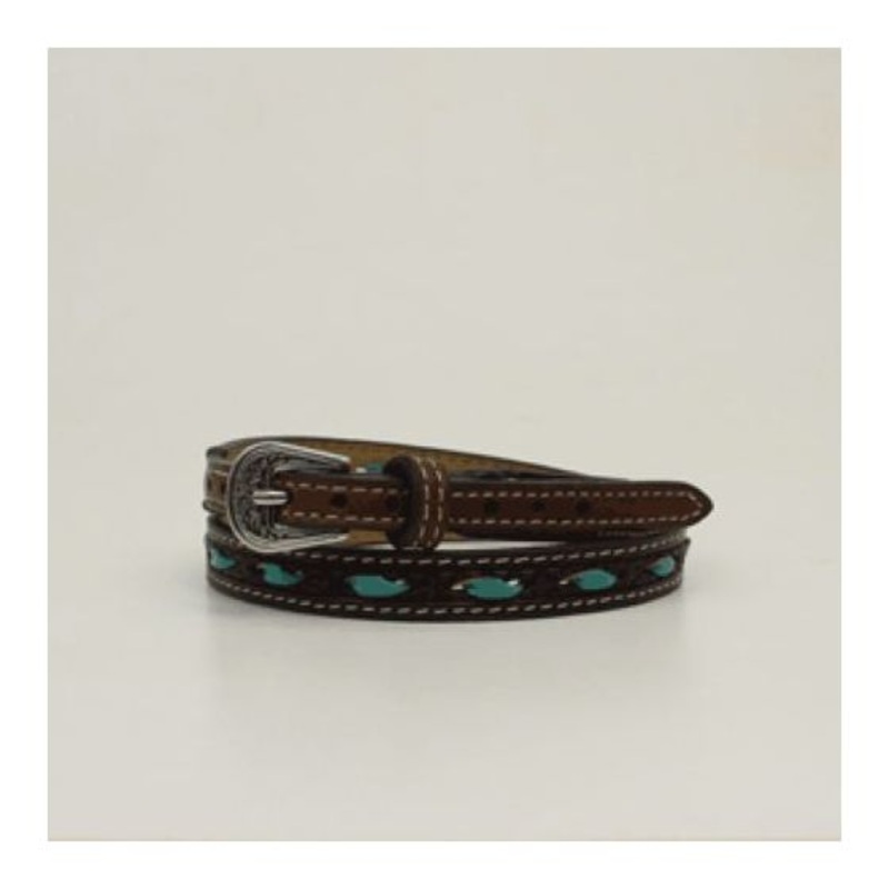 Twister Tooled W/Rawhide Stitching Hatband