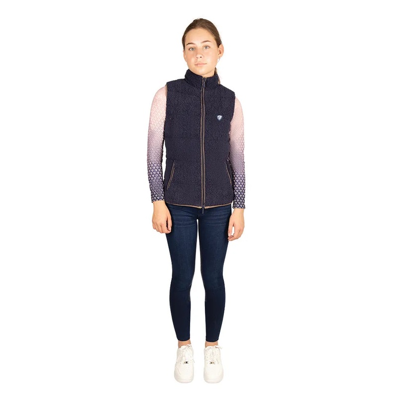 Hy Equestrian Elevate Country Mizs Teddy Fleece Gilet