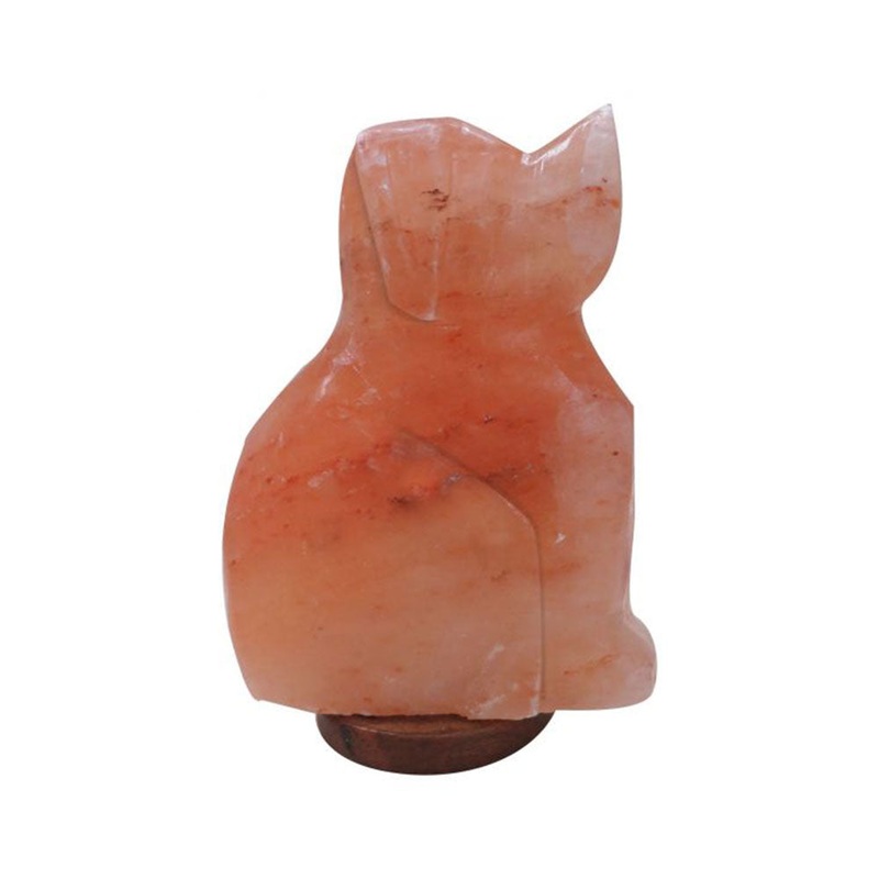 9 Natural Himalayan Dog Shaped Salt Lamp