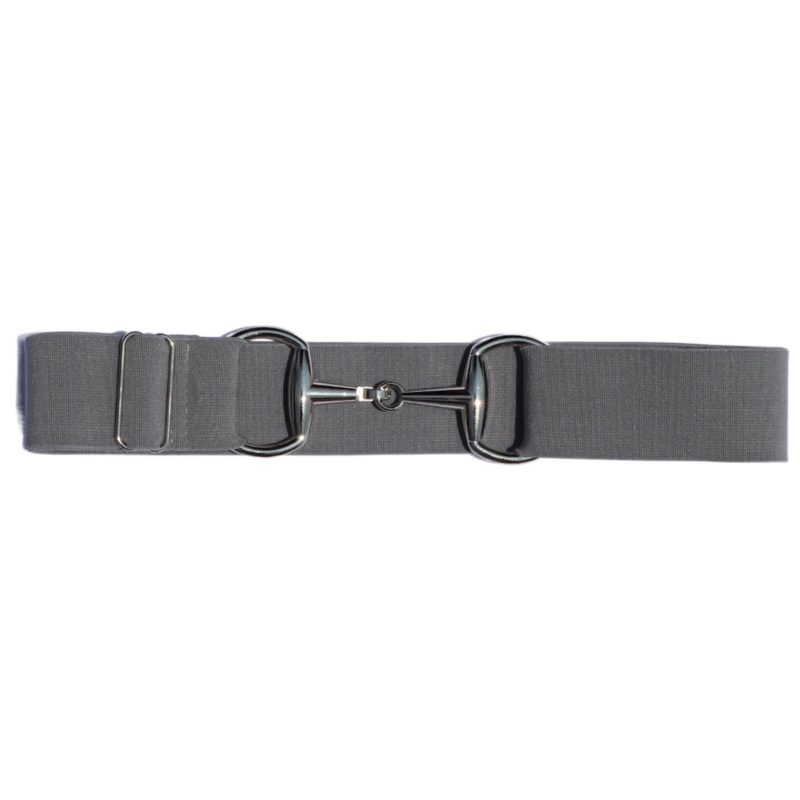 Divine Equestrian Snaffle Comfort Fit Belt – Gray