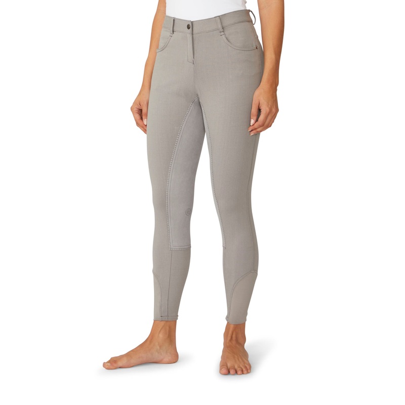 Women’s Softflex Suede Full Seat Breech – Grey