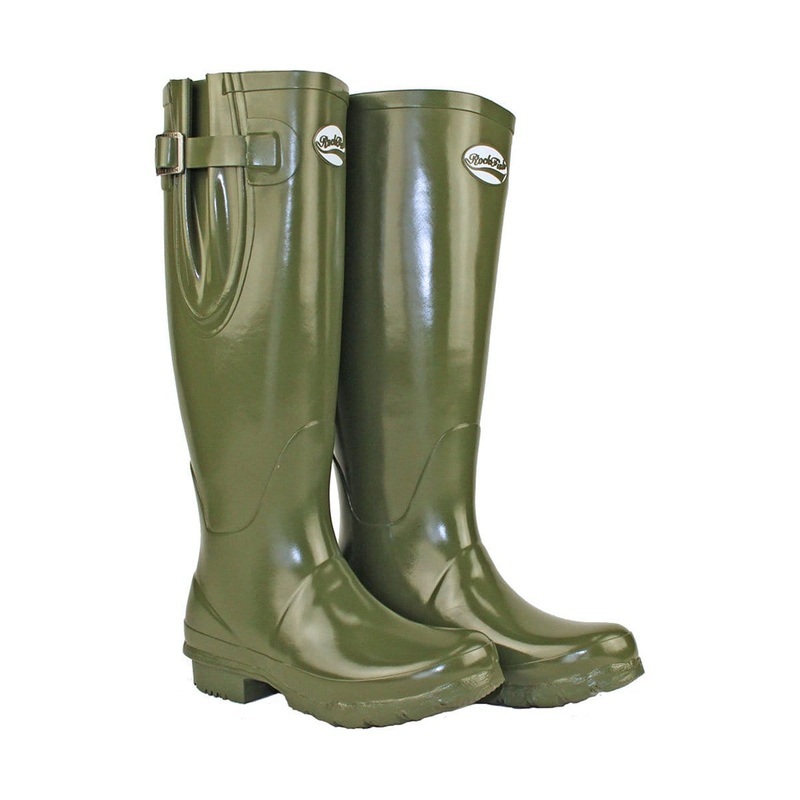 Rockfish Women’s Tall Adjustable Gloss Wellington